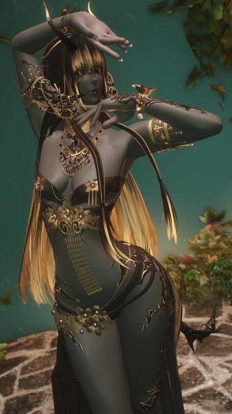Normal "au ra" form